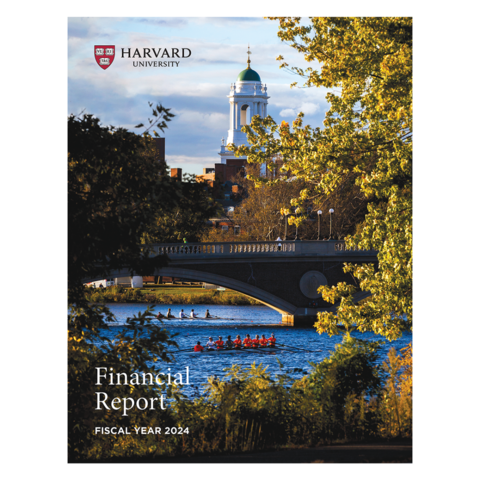 The tower of Eliot House is pictured along the Charles River as rowers pass the Weeks Footbridge at Harvard University.